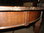 Englischer ovaler Mahagoni-Jugendstil-Tisch massiv um 1890