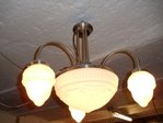 Lampe im Art-Deco-Stil