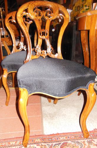 6er-Satz-Stühle Regency-Stühle englische-Stühle um 1820/30