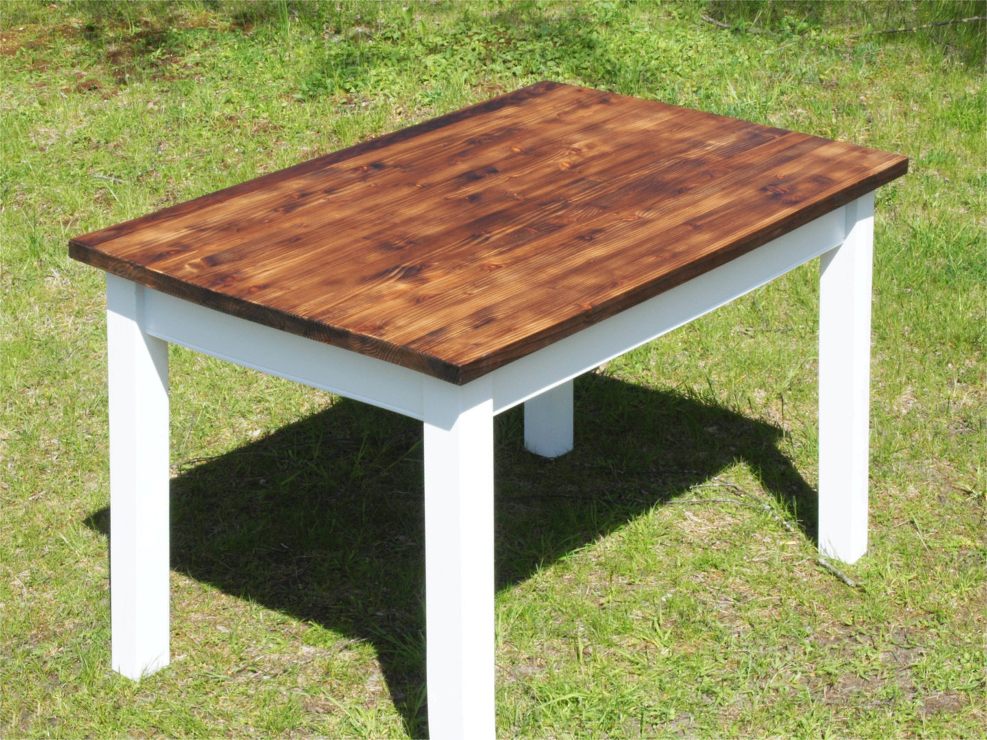 Esstisch Tisch Massivholz Fichte 120 x 80 cm Nachbau
