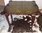 Englischer Mahagoni-Spieltisch um 1910
