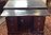 Englischer Mahagoni-Schreibtisch Kneehole-desk um 1820/30